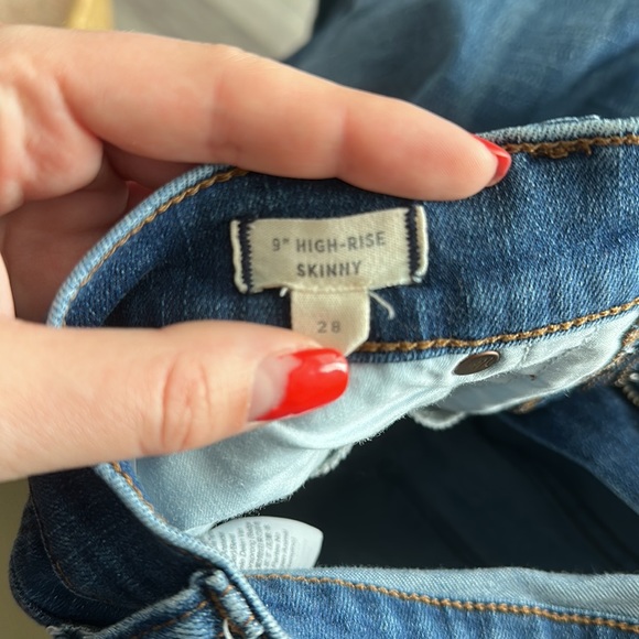 Madewell 9” High Rise Skinny - Picture 3 of 3